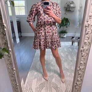 Elizabeth James The Label Chloe Floral Cotton Dress XS